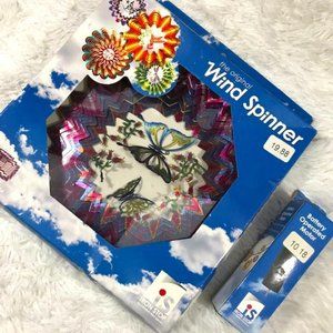 The Original Wind Spinner Designer 3D Butterfly & 30 RPM Motor Indoor Outdoor
